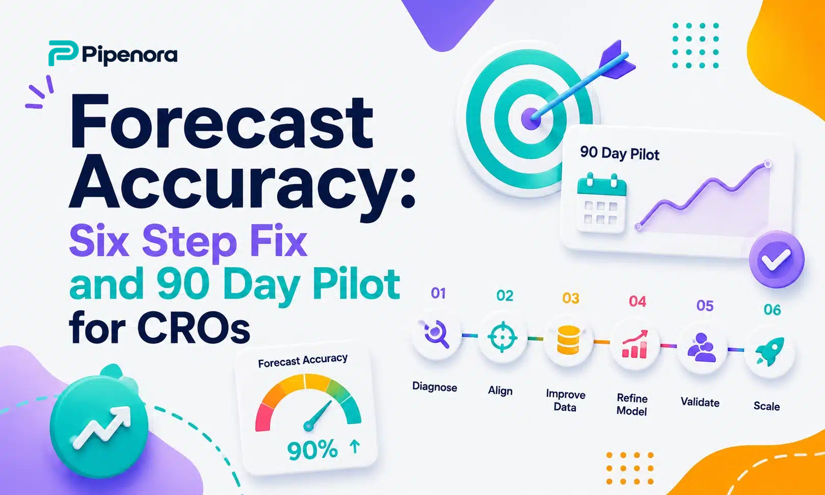Forecast Accuracy: Six Step Fix and 90 Day Pilot for CROs