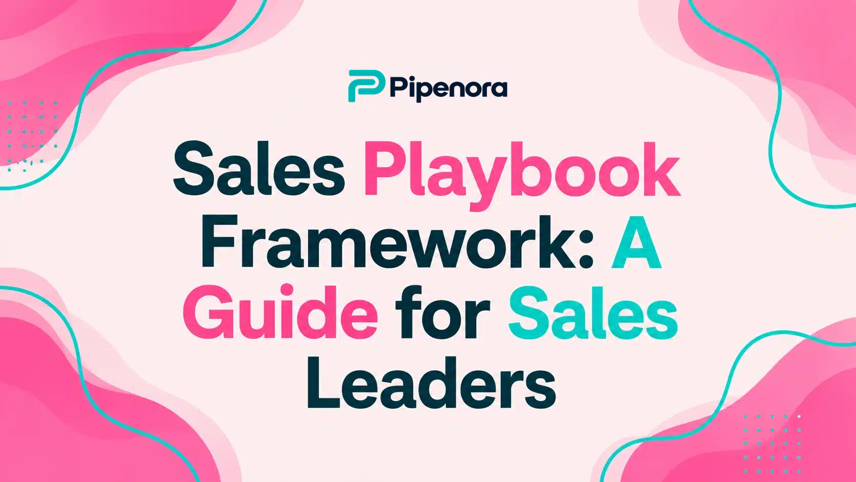 sales playbook framework