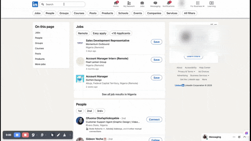 sales on linkedin